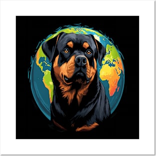 Rottweiler Earth Day Posters and Art